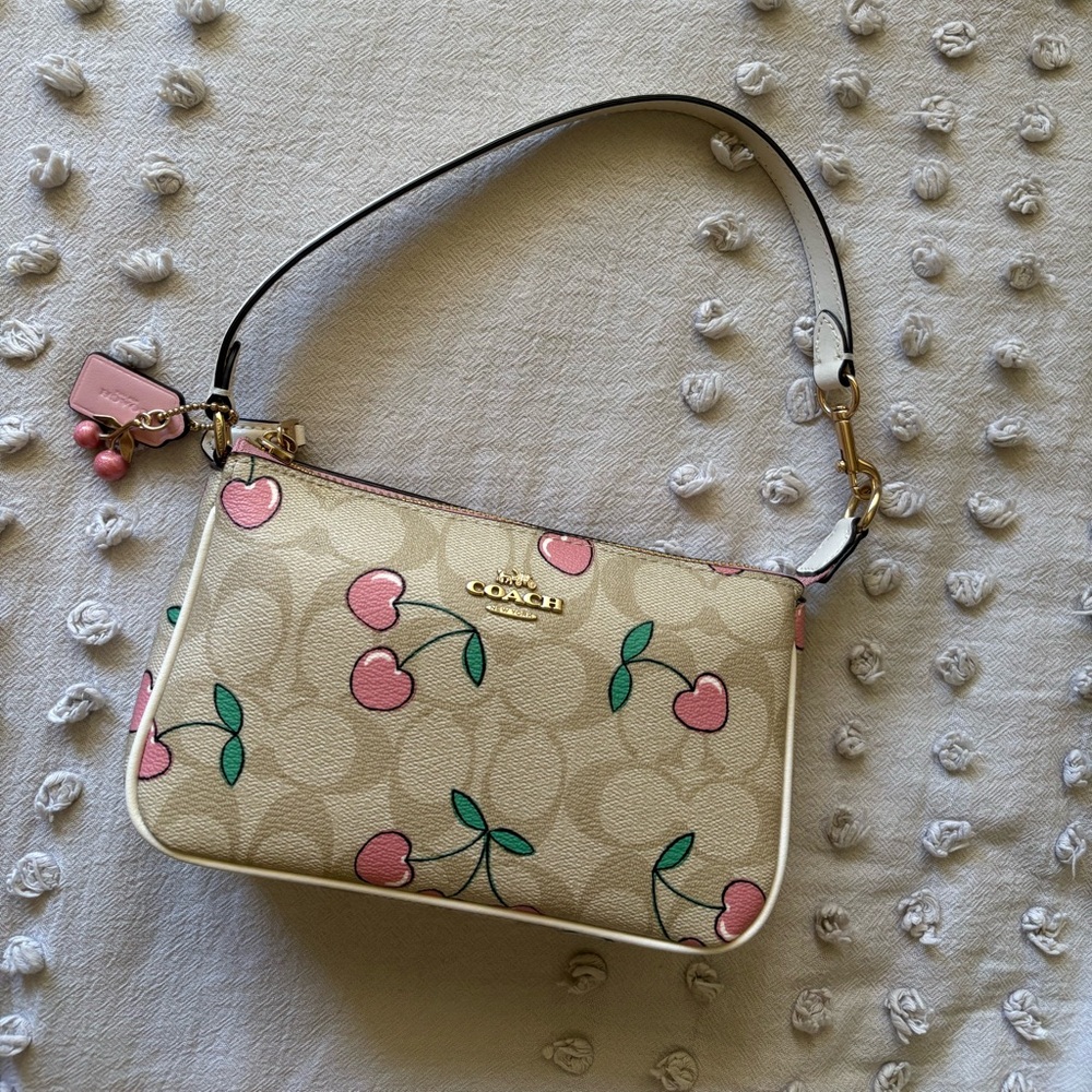 Coach Heart Cherry Nolita 19